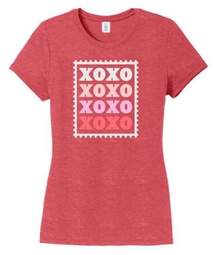 XOXO Stamp Valentine's Day - Shirt