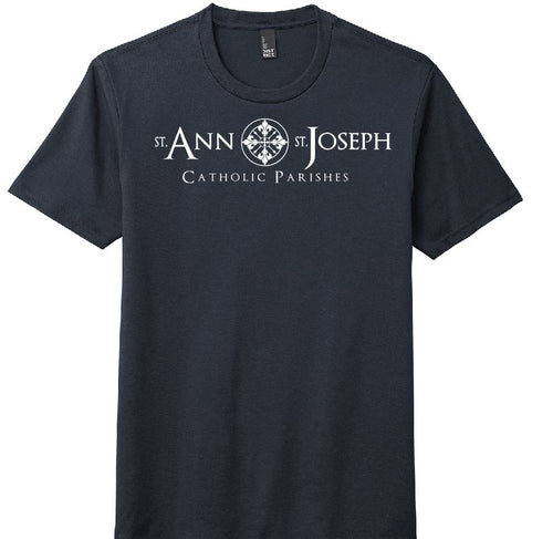 St. Ann/St. Joseph Church Soft Triblend Short Sleeve T-Shirt (DM130)