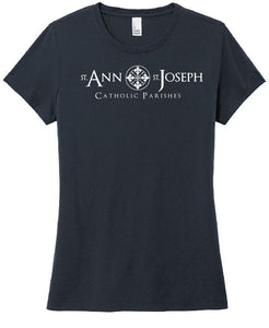 St. Ann/St. Joseph Church Soft Triblend Short Sleeve T-Shirt (DM130)