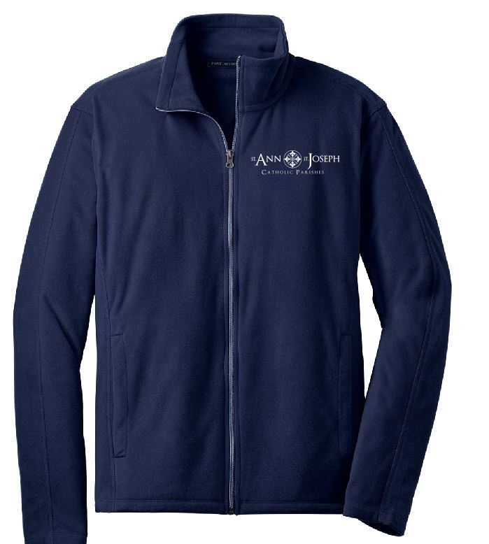 St. Ann/St. Joseph Church Microfleece Full Zip-Unisex or Ladies (F223/L223) Embroidered