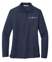 St. Ann/St. Joseph Church Cotton Blend Long Sleeve Polo-Unisex/Youth or Ladies (K500LS/L500LS) Embroidered