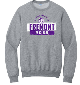 Fremont Ross Fleece Crewneck Pocket Sweatshirt PC78PKT