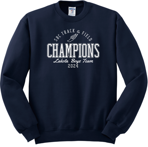 Lakota League Champions Track & Field Crewneck Sweatshirt