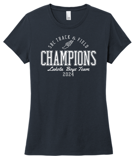 Lakota League Champions Track & Field Triblend (soft) Tee