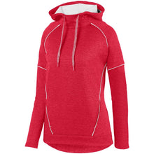 Ladies Zoe Tonal Heather Hoodie-Local School Full Front Design