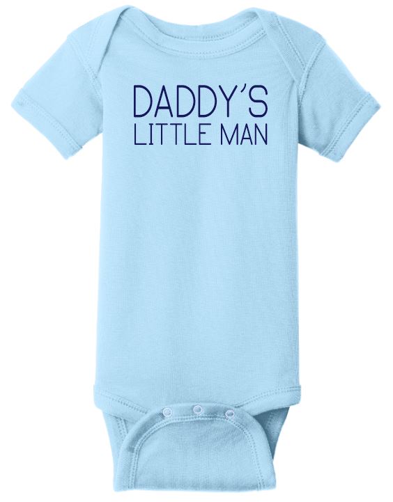 Daddy's Little Man Onsie (RS4400) – R & R Identification