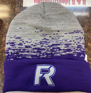 Fremont Ross Static Pattern Knit Cap with Cuff