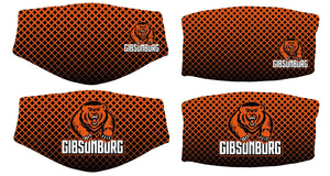 Gibsonburg Halftone Face Mask