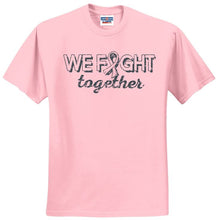 We Fight Together - Breast Cancer Basic Short Sleeve T-Shirt