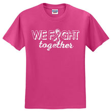 We Fight Together - Breast Cancer Basic Short Sleeve T-Shirt